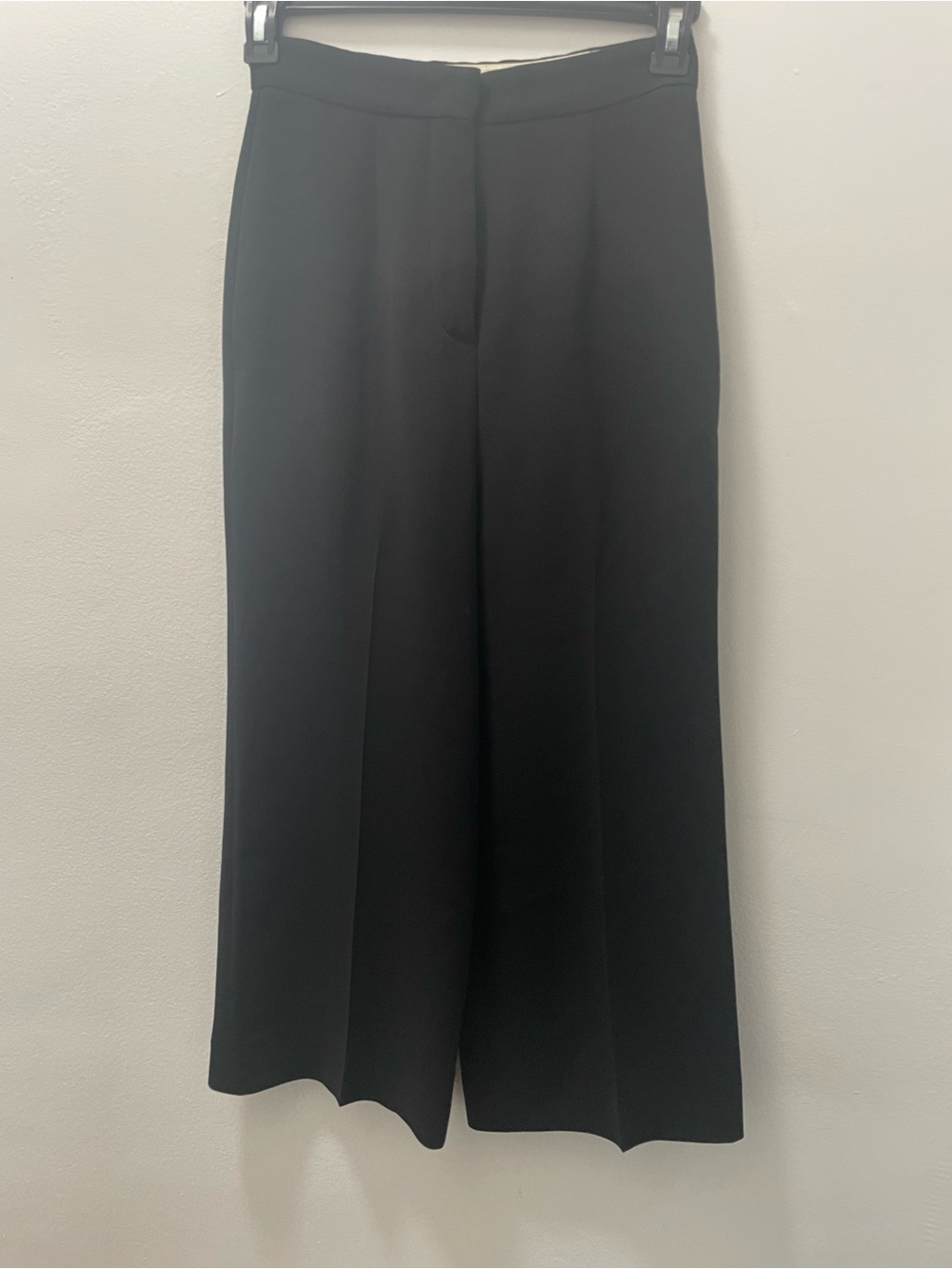 MaxMara Black Wide-Leg Trousers